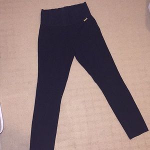 Calvin Klein stretchy black dress ankle pant